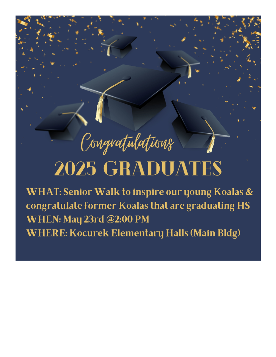 Graduation Walk May 16th